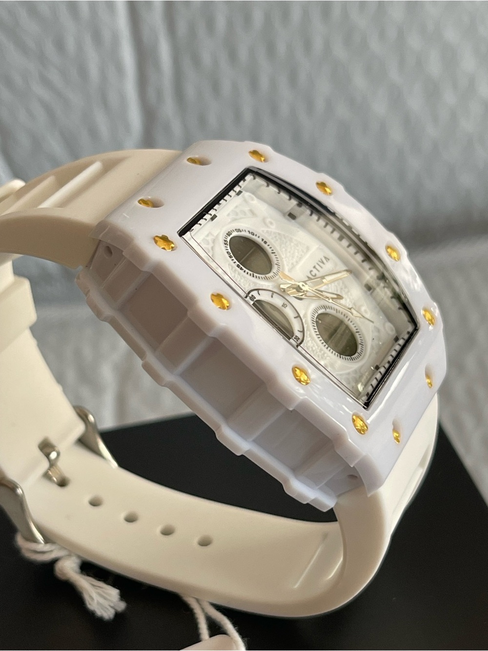 Activa X Invicta Digital Essentials Men's Watch - 42.8mm, White new - Picture 9 of 12